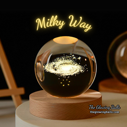 3D Milky Way Glowing Ball